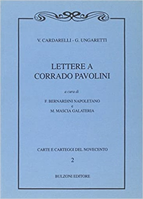 9788871190457-Lettere a Corrado Pavolini.
